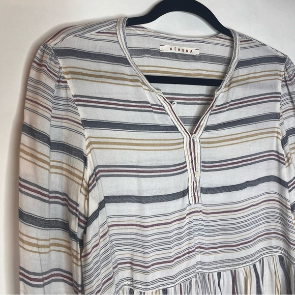 Xirena | Stripe Blouse Tunic - Picture 3 of 5